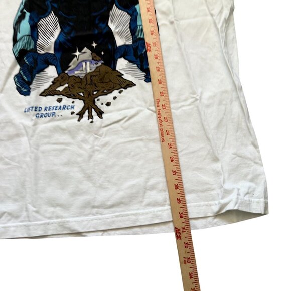 Marvel LRG the Black Panther Comics Graphic-Print T-Shirt Men's Size 2XL White - Picture 7 of 8